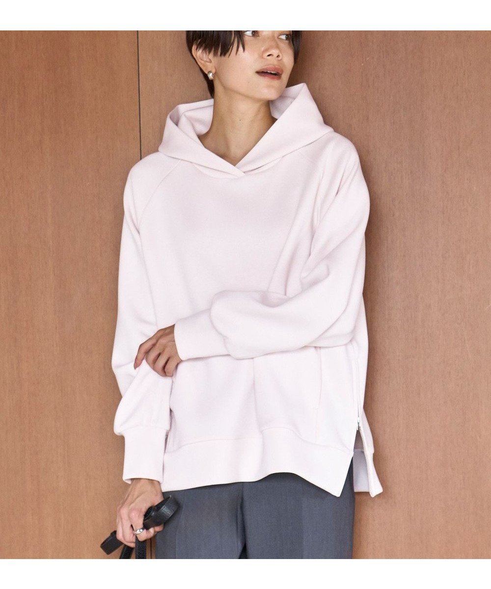 【アンフィーロ 自由区/UNFILO】の【WEB限定】BEAUTY FORM JERSEY サイドZIP フーディ インテリア・キッズ・メンズ・レディースファッション・服の通販 founy(ファニー) 　ファッション　Fashion　レディースファッション　WOMEN　トップス・カットソー　Tops/Tshirt　シャツ/ブラウス　Shirts/Blouses　ロング / Tシャツ　T-Shirts　カットソー　Cut and Sewn　インナー　Inner　カットソー　Cut And Sew　軽量　Lightweight　ジャージー　Jersey　パーカー　Hoodie　フォルム　Form　A/W・秋冬　Aw・Autumn/Winter・Fw・Fall-Winter　おすすめ　Recommend　ピンク|ID: prp329100004468059 ipo3291000000031672917