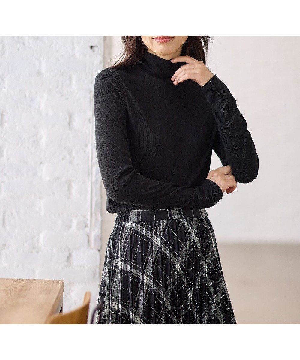 【エニー/ANY】の【洗濯機可】アクリルレーヨンリブタートル インテリア・キッズ・メンズ・レディースファッション・服の通販 founy(ファニー) ファッション Fashion レディースファッション Fashion for Women トップス・カットソー Cut & Sew Tops シャツ・ブラウス・オフィスカジュアル Elegant Blouses & Button-Ups ロングTシャツ・Tシャツ Longline T-Shirts & Tees カットソー・ベーシックTシャツ Cut-and-Sewn Tops / Stretch Tees & Basics おすすめ Recommended / Our Picks インナー Innerwear カットソー Cut and Sewn Top シンプル Simple, Minimal スウェット / スエット Sweatshirt, Sweatwear ネックレス Necklace, Pendant Necklace ハイネック High Neck, Mock Neck A/W・秋冬 Autumn/Winter ブラック|ID: prp329100004468204 ipo3291000000034297299