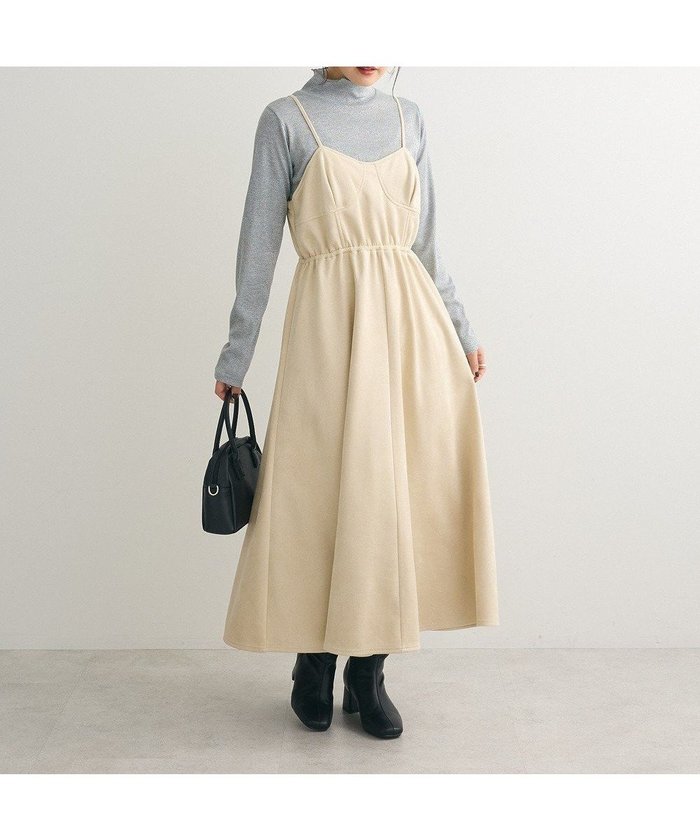 【グリーンパークス/Green Parks】の・SUGAR SPOON スエードポンチキャミワンピ インテリア・キッズ・メンズ・レディースファッション・服の通販 founy(ファニー) https://founy.com/ ファッション Fashion レディースファッション Fashion for Women ワンピース Dresses キャミソールワンピース Camisole Dresses おすすめ Recommended / Our Picks インナー Innerwear キャミソール Camisole, Spaghetti Strap Top フレア Flare, Flared ポケット Pocket, Pocket Detail ラップ Wrap, Wrap Design ロング Long, Long-Length A/W・秋冬 Autumn/Winter |ID: prp329100004468222 ipo3291000000032656811