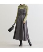 【グリーンパークス/Green Parks】の・SUGAR SPOON スエードポンチキャミワンピ Charcoal Gray|ID: prp329100004468222 ipo3291000000032656813