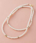【23区/NIJYUSANKU】のパール ロンデル ロング ネックレス ゴールド系|ID: prp329100004468507 ipo3291000000033604833