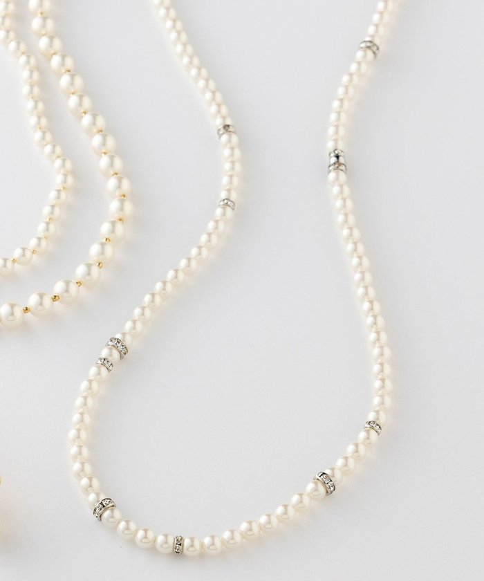 【23区/NIJYUSANKU】のパール ロンデル ロング ネックレス インテリア・キッズ・メンズ・レディースファッション・服の通販 founy(ファニー) https://founy.com/ ファッション Fashion レディースファッション Fashion for Women ジュエリー Jewelry ネックレス Necklaces & Pendants アクセサリー Fashion Accessories ショート Short, Short Length シルバー Silver, Metallic Silver トレンド Trend, Trending Now ネックレス Necklace, Pendant Necklace パール Pearl, Pearl Accent ロング Long, Long-Length |ID: prp329100004468507 ipo3291000000035636238