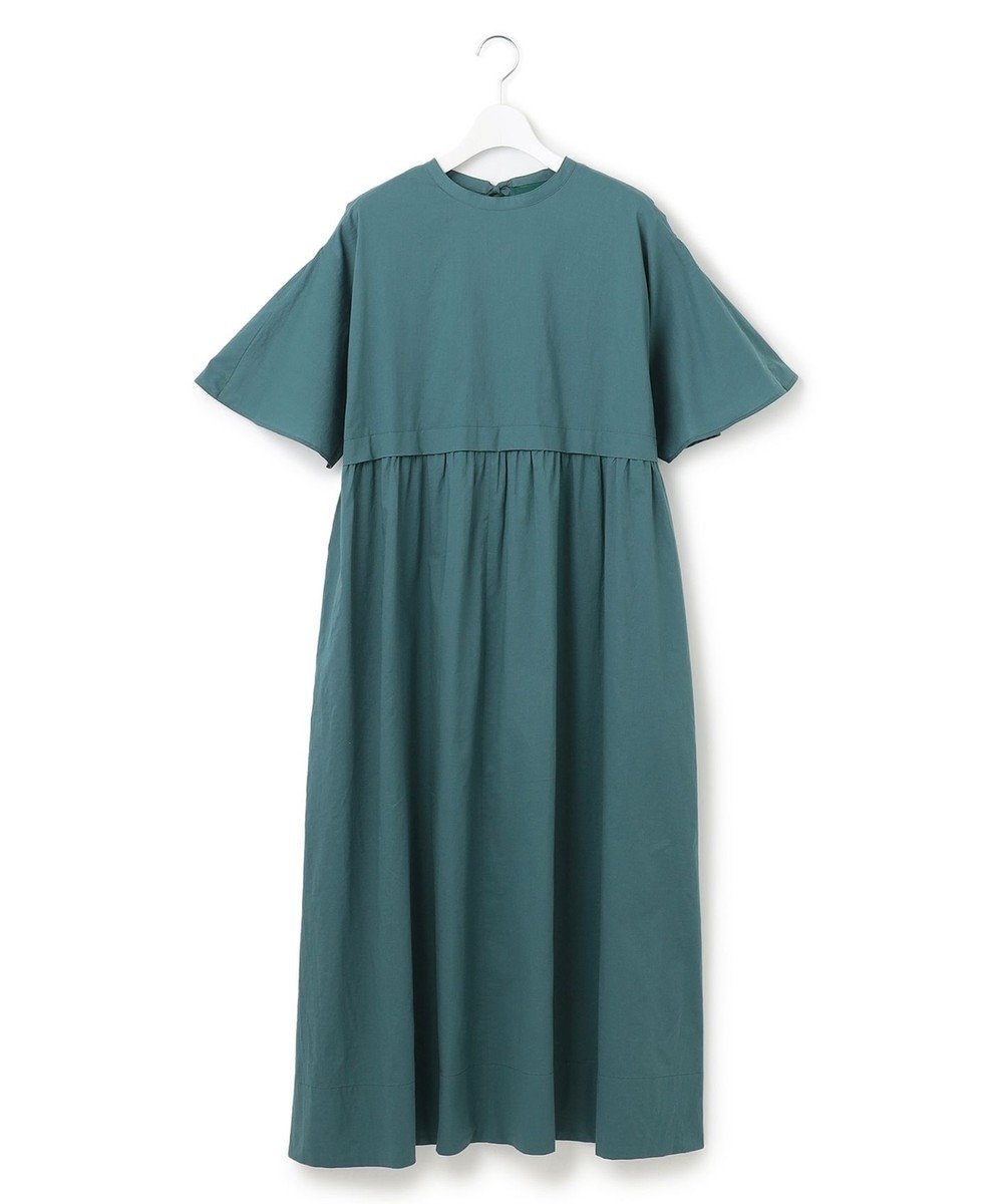 【ジェイプレスヨークストリート/J.PRESS YORK STREET】の【WOMEN】ドルマンワンピース インテリア・キッズ・メンズ・レディースファッション・服の通販 founy(ファニー) 　ファッション　Fashion　レディースファッション　WOMEN　ワンピース　Dress　春　Spring　サマー　Summer　トレンド　Trend　ドレス　Dress　ワイド　Wide　S/S・春夏　Ss・Spring/Summer　夏　Summer　エレガント 上品　Elegant　グリーン系|ID: prp329100004468551 ipo3291000000031745198