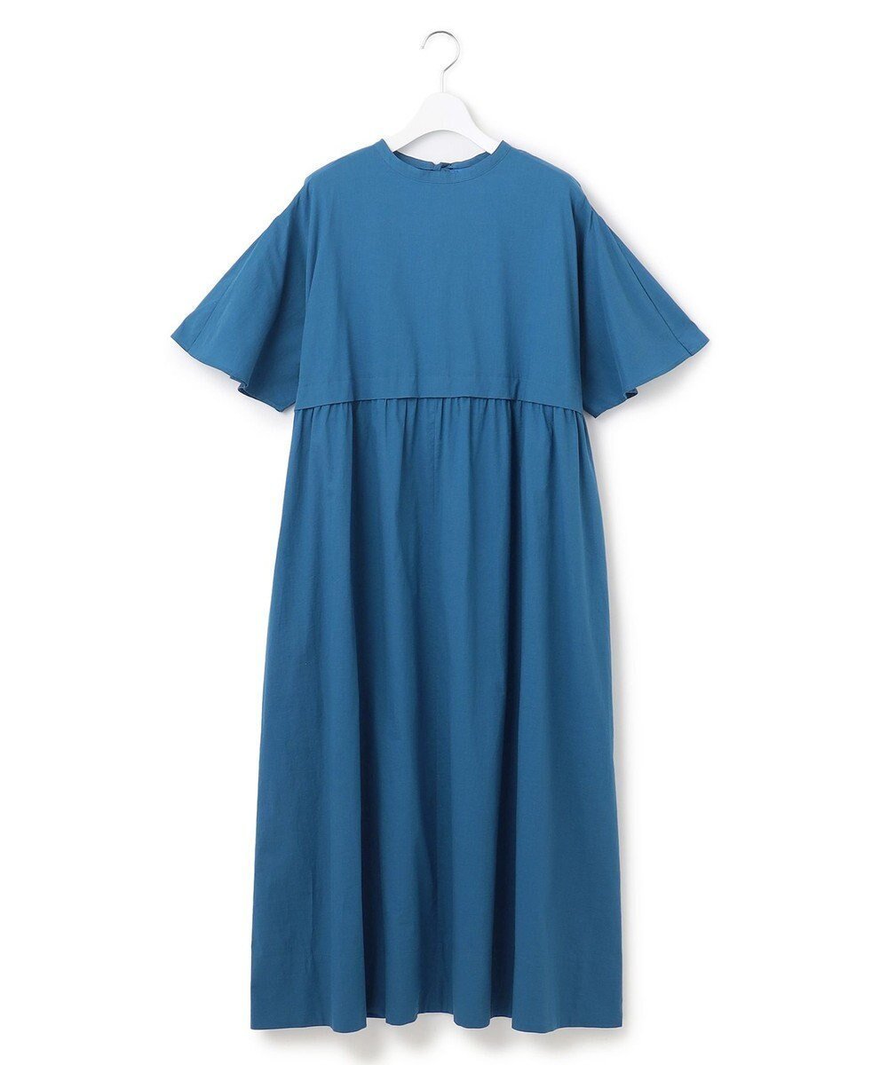 【ジェイプレスヨークストリート/J.PRESS YORK STREET】の【WOMEN】ドルマンワンピース インテリア・キッズ・メンズ・レディースファッション・服の通販 founy(ファニー) 　ファッション　Fashion　レディースファッション　WOMEN　ワンピース　Dress　春　Spring　サマー　Summer　トレンド　Trend　ドレス　Dress　ワイド　Wide　S/S・春夏　Ss・Spring/Summer　夏　Summer　エレガント 上品　Elegant　ブルー系|ID: prp329100004468551 ipo3291000000031745199