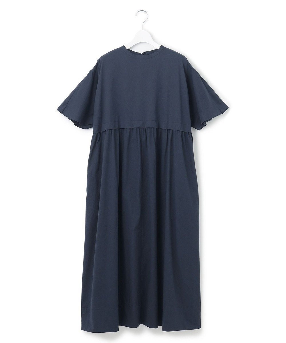 【ジェイプレスヨークストリート/J.PRESS YORK STREET】の【WOMEN】ドルマンワンピース インテリア・キッズ・メンズ・レディースファッション・服の通販 founy(ファニー) 　ファッション　Fashion　レディースファッション　Fashion for Women　ワンピース　Dresses　春　Spring　サマー　Summer, Summer Style　トレンド　Trend, Trending Now　ドレス　Dress, One-Piece　ワイド　Wide, Wide Fit　S/S・春夏　SS, Spring/Summer, Warm Season　夏　Summer　エレガント 上品　Elegant　ネイビー系|ID: prp329100004468551 ipo3291000000033351167
