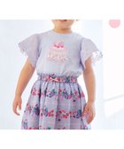 【エニィ/ANY / KIDS】の袖レース ケーキプリント Tシャツ ラベンダー|ID: prp329100004469000 ipo3291000000035525954