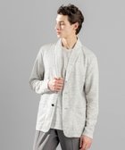 【ジョゼフ オム/JOSEPH HOMME / MEN】のトップヘリンボンジャージー カットソージャケット ライトグレー系|ID: prp329100004469037 ipo3291000000031962231