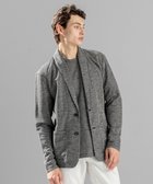 【ジョゼフ オム/JOSEPH HOMME / MEN】のトップヘリンボンジャージー カットソージャケット グレー系|ID: prp329100004469037 ipo3291000000031962232