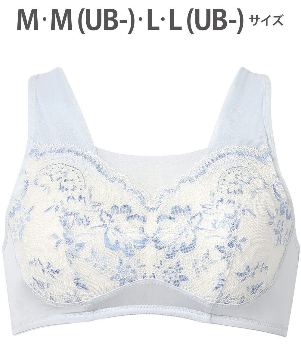 【ワコール/WACOAL】の【ナイトアップブラ】 ノンワイヤーブラ 睡眠中のバストの不快感をやわらげる 寝汗の不快さを防ぐ ナイトブラ 夜用ブラ レディース BRA167 /ワコール インテリア・キッズ・メンズ・レディースファッション・服の通販 founy(ファニー) ファッション Fashion レディースファッション Fashion for Women なめらか Smooth, Silky Texture アンダー Underwear Essentials ブラジャー Bra, Lingerie メッシュ Mesh, Net Fabric ワイヤー Wire, Wired Bra 夏 Summer ブルー|ID: prp329100004469105 ipo3291000000033641192