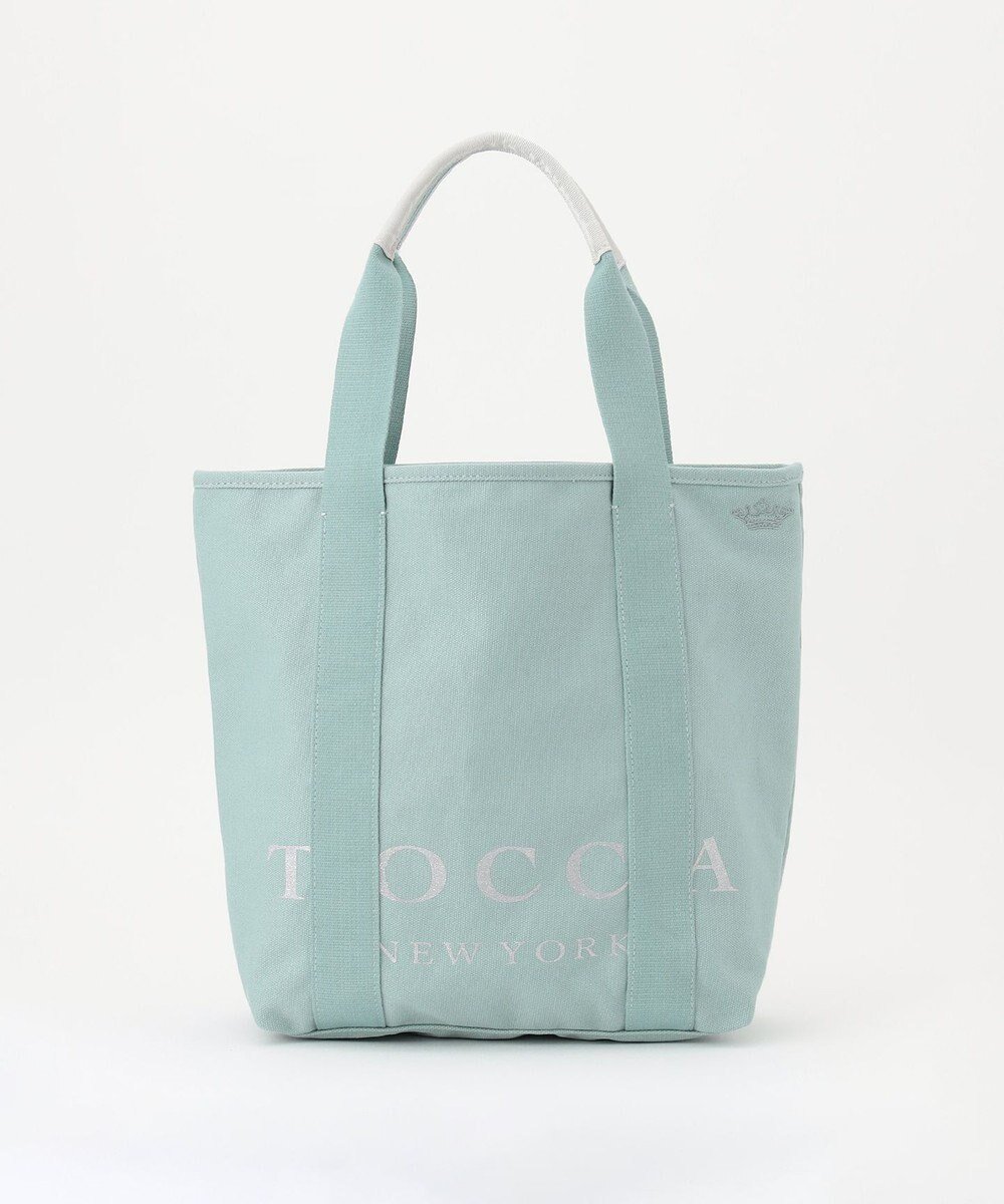 【トッカ/TOCCA】の【WEB限定&一部店舗限定】【A4サイズ対応】BIG TOCCA TOTE L トートバッグ L インテリア・キッズ・メンズ・レディースファッション・服の通販 founy(ファニー) 　ファッション　Fashion　レディースファッション　Fashion for Women　バッグ　Bags　クラウン　Crown, Royal Motif　シューズ　Shoes, Footwear　シンプル　Simple, Minimal　スポーツ　Sports, Activewear　財布　Wallet, Purse　テクスチャー　Texture, Textured Fabric　ベーシック　Basic, Essential　ポケット　Pocket, Pocket Detail　ポーチ　Pouch, Small Case　おすすめ　Recommended / Our Picks　旅行　Travel　ビジネス 仕事 通勤　Business / Work / Commuting　スカイブルー系|ID: prp329100004469127 ipo3291000000031424276