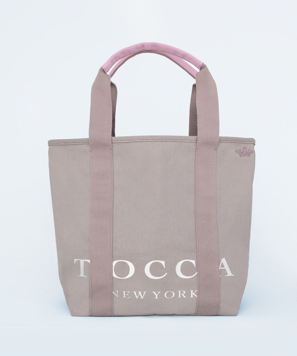 【トッカ/TOCCA】の【WEB限定&一部店舗限定】【A4サイズ対応】BIG TOCCA TOTE L トートバッグ L インテリア・キッズ・メンズ・レディースファッション・服の通販 founy(ファニー) 　ファッション　Fashion　レディースファッション　Fashion for Women　バッグ　Bags　クラウン　Crown, Royal Motif　シューズ　Shoes, Footwear　シンプル　Simple, Minimal　スポーツ　Sports, Activewear　財布　Wallet, Purse　テクスチャー　Texture, Textured Fabric　ベーシック　Basic, Essential　ポケット　Pocket, Pocket Detail　ポーチ　Pouch, Small Case　おすすめ　Recommended / Our Picks　旅行　Travel　ビジネス 仕事 通勤　Business / Work / Commuting　[新色] ライトグレー系|ID: prp329100004469127 ipo3291000000031738053