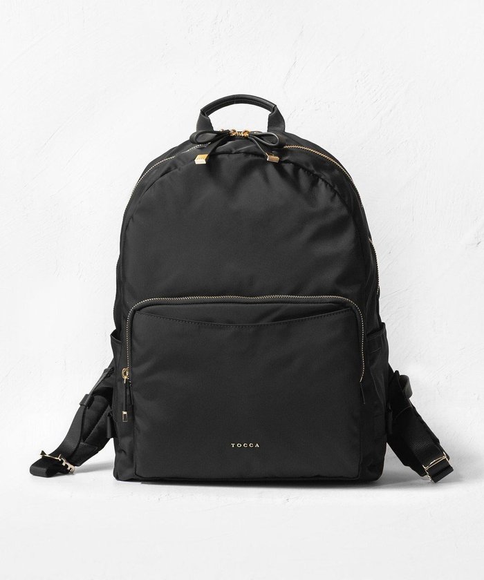 【トッカ/TOCCA】のLEGERE BACKPACK バックパック インテリア・キッズ・メンズ・レディースファッション・服の通販 founy(ファニー) https://founy.com/ ファッション Fashion レディースファッション WOMEN バッグ Bag クッション Cushion 軽量 Lightweight ショルダー Shoulder シンプル Simple 財布 Wallet ポケット Pocket メタル Metal リボン Ribbon リュクス Luxe リュック Ruck Sack ワーク Work ビジネス 仕事 通勤 Business |ID: prp329100004469153 ipo3291000000031975527