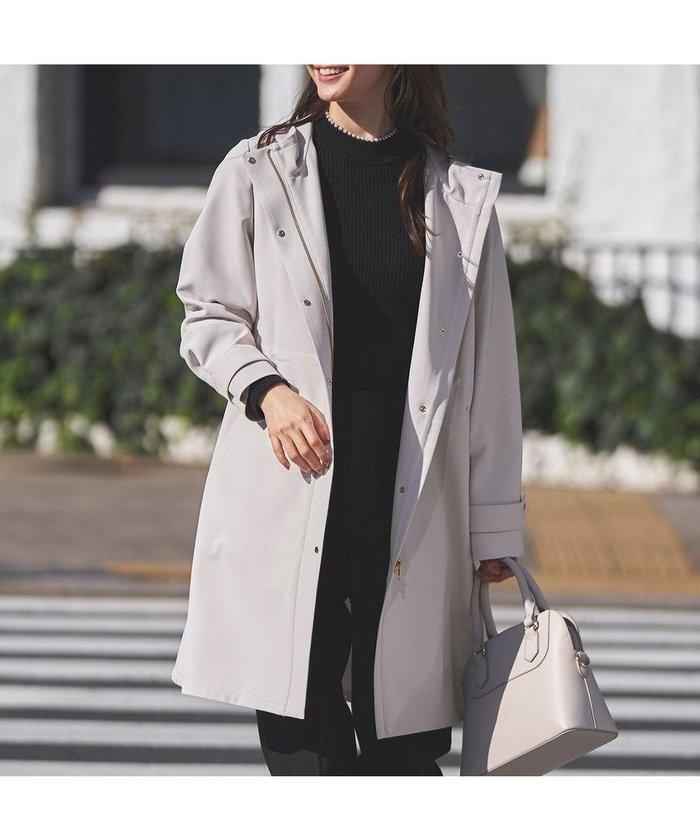 【エニィ スィス/any SiS】の【洗える】フーデットロング コート インテリア・キッズ・メンズ・レディースファッション・服の通販 founy(ファニー) https://founy.com/ ファッション Fashion レディースファッション WOMEN アウター Coat Outerwear コート Coats ジャケット Jackets ジャケット Jacket ストレッチ Stretch スピンドル Spindle ドット Dot フェミニン Feminine フロント Front ブラウジング Browsing 再入荷 Restock/Back In Stock/Re Arrival 夏 Summer 春 Spring S/S・春夏 Ss・Spring/Summer 洗える Washable A/W・秋冬 Aw・Autumn/Winter・Fw・Fall-Winter |ID: prp329100004469178 ipo3291000000031699568