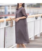 【ジェイ プレス/J.PRESS】の【洗える】ブライトスパンボイル ワンピース ダークブラウン系|ID: prp329100004469200 ipo3291000000031975290
