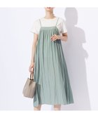 【ジェイ プレス/J.PRESS】の【WEB限定・洗える】キャミワンピース カットソー ツインセット ライトグリーン系|ID: prp329100004469211 ipo3291000000031876644