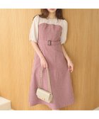 【フェルゥ/Feroux】のドッキング風ワンピース ピンク系|ID: prp329100004469240 ipo3291000000031700596