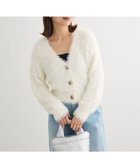 【グリーンパークス/Green Parks】の・Petit Fleur シャギーニットカーディガン 人気、トレンドファッション・服の通販 founy(ファニー) ファッション Fashion レディースファッション Fashion for Women トップス・カットソー Cut & Sew Tops ニット Knit Tops & Sweaters カーディガン・羽織り Layered Style Cardigans おすすめ Recommended / Our Picks カーディガン Cardigan, Knitwear コンパクト Compact, Small Size シンプル Simple, Minimal ポケット Pocket, Pocket Detail ロング Long, Long-Length 人気 Popular, Best Seller A/W・秋冬 Autumn/Winter thumbnail Off White|ID: prp329100004469242 ipo3291000000033606802