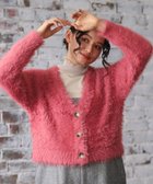 【グリーンパークス/Green Parks】の・Petit Fleur シャギーニットカーディガン 人気、トレンドファッション・服の通販 founy(ファニー) ファッション Fashion レディースファッション Fashion for Women トップス・カットソー Cut & Sew Tops ニット Knit Tops & Sweaters カーディガン・羽織り Layered Style Cardigans おすすめ Recommended / Our Picks カーディガン Cardigan, Knitwear コンパクト Compact, Small Size シンプル Simple, Minimal ポケット Pocket, Pocket Detail ロング Long, Long-Length 人気 Popular, Best Seller A/W・秋冬 Autumn/Winter thumbnail Pink|ID: prp329100004469242 ipo3291000000033606806