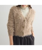 【グリーンパークス/Green Parks】の・Petit Fleur シャギーニットカーディガン 人気、トレンドファッション・服の通販 founy(ファニー) ファッション Fashion レディースファッション Fashion for Women トップス・カットソー Cut & Sew Tops ニット Knit Tops & Sweaters カーディガン・羽織り Layered Style Cardigans おすすめ Recommended / Our Picks カーディガン Cardigan, Knitwear コンパクト Compact, Small Size シンプル Simple, Minimal ポケット Pocket, Pocket Detail ロング Long, Long-Length 人気 Popular, Best Seller A/W・秋冬 Autumn/Winter thumbnail Gray Beige|ID: prp329100004469242 ipo3291000000033606808