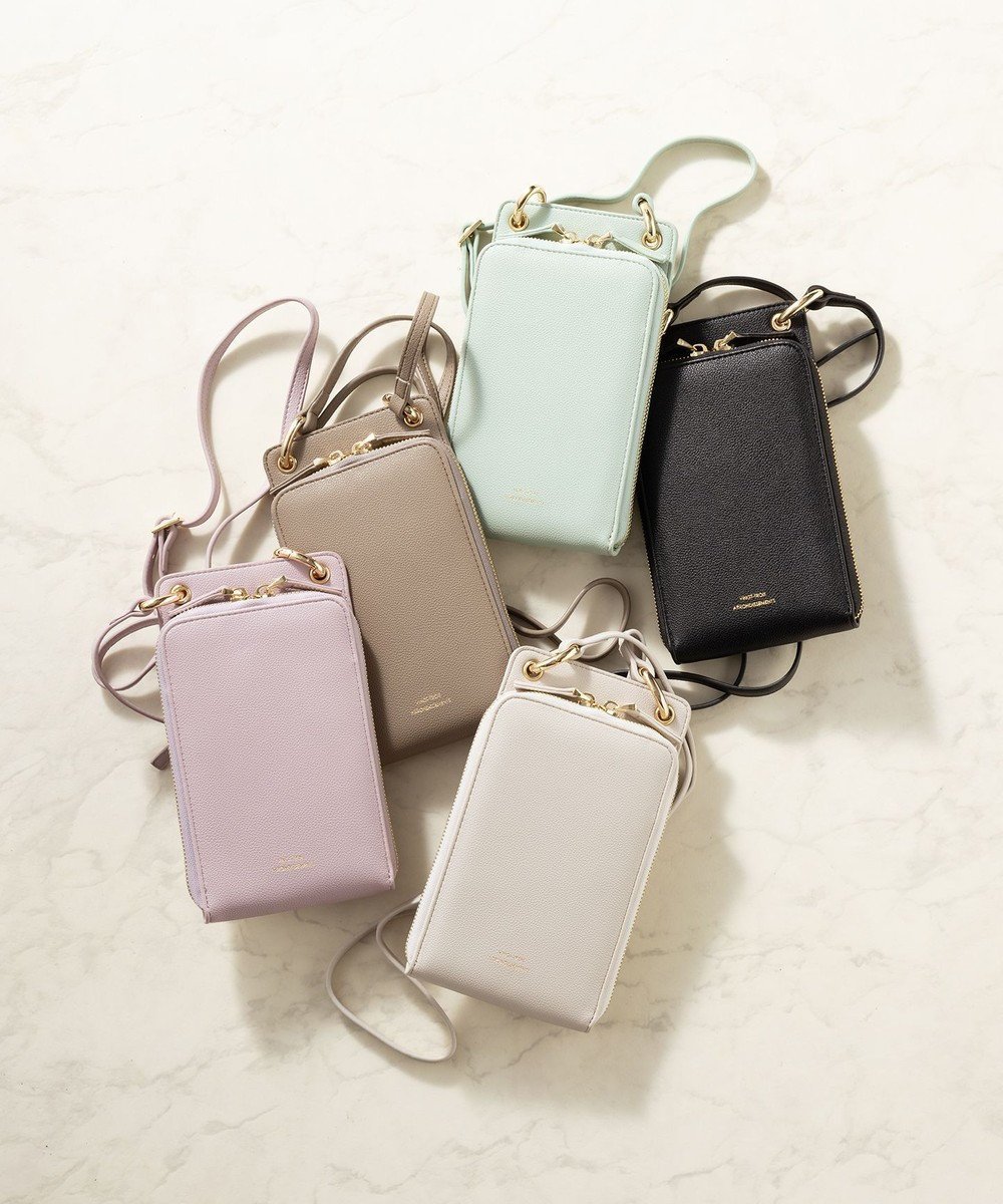 【23区/NIJYUSANKU】のスマホ ポシェット インテリア・キッズ・メンズ・レディースファッション・服の通販 founy(ファニー) 　ファッション　Fashion　レディースファッション　WOMEN　アクセサリー　Accessories　キルティング　Quilting　コイン　Coin　スマホ　Smartphone　フェイクレザー　Faux Leather　ベーシック　Basic　ポケット　Pocket　ポシェット　Pochette　人気　Popularity　定番　Standard　ライラック系|ID: prp329100004469282 ipo3291000000031964807
