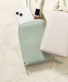 【23区/NIJYUSANKU】のスマホ ポシェット スモーキーグリーン系|ID: prp329100004469282 ipo3291000000032710061