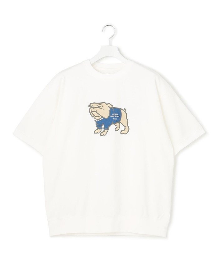 【ジェイプレスヨークストリート/J.PRESS YORK STREET】の【UNISEX】ブルドッグプリントTシャツ インテリア・キッズ・メンズ・レディースファッション・服の通販 founy(ファニー) https://founy.com/ ファッション Fashion レディースファッション WOMEN トップス・カットソー Tops/Tshirt シャツ/ブラウス Shirts/Blouses ロング / Tシャツ T-Shirts カットソー Cut and Sewn ユニセックス Unisex カットソー Cut And Sew プリント Print 夏 Summer 春 Spring S/S・春夏 Ss・Spring/Summer |ID: prp329100004469865 ipo3291000000031977562