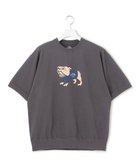【ジェイプレスヨークストリート/J.PRESS YORK STREET】の【UNISEX】ブルドッグプリントTシャツ グレー系|ID: prp329100004469865 ipo3291000000031977565