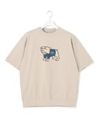 【ジェイプレスヨークストリート/J.PRESS YORK STREET】の【UNISEX】ブルドッグプリントTシャツ ベージュ系|ID: prp329100004469865 ipo3291000000031977567