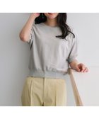 【エニィ スィス/any SiS】の【洗える】ドルマンスリーブラメ ニット シルバー|ID: prp329100004469928 ipo3291000000032686959