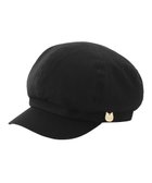 【ムーンバット/MOONBAT】のポール ジョー (PAUL JOE ACCESSOIRES) ロゴプレート 無地 キャスケット ブラック|ID: prp329100004470107 ipo3291000000032414805