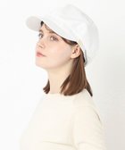 【ムーンバット/MOONBAT】のポール ジョー (PAUL JOE ACCESSOIRES) ロゴプレート 無地 キャスケット ホワイト|ID: prp329100004470107 ipo3291000000032414807