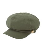 【ムーンバット/MOONBAT】のポール ジョー (PAUL JOE ACCESSOIRES) ロゴプレート 無地 キャスケット カーキ|ID: prp329100004470107 ipo3291000000032414809