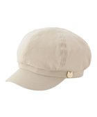 【ムーンバット/MOONBAT】のポール ジョー (PAUL JOE ACCESSOIRES) ロゴプレート 無地 キャスケット ベージュ|ID: prp329100004470107 ipo3291000000034273852