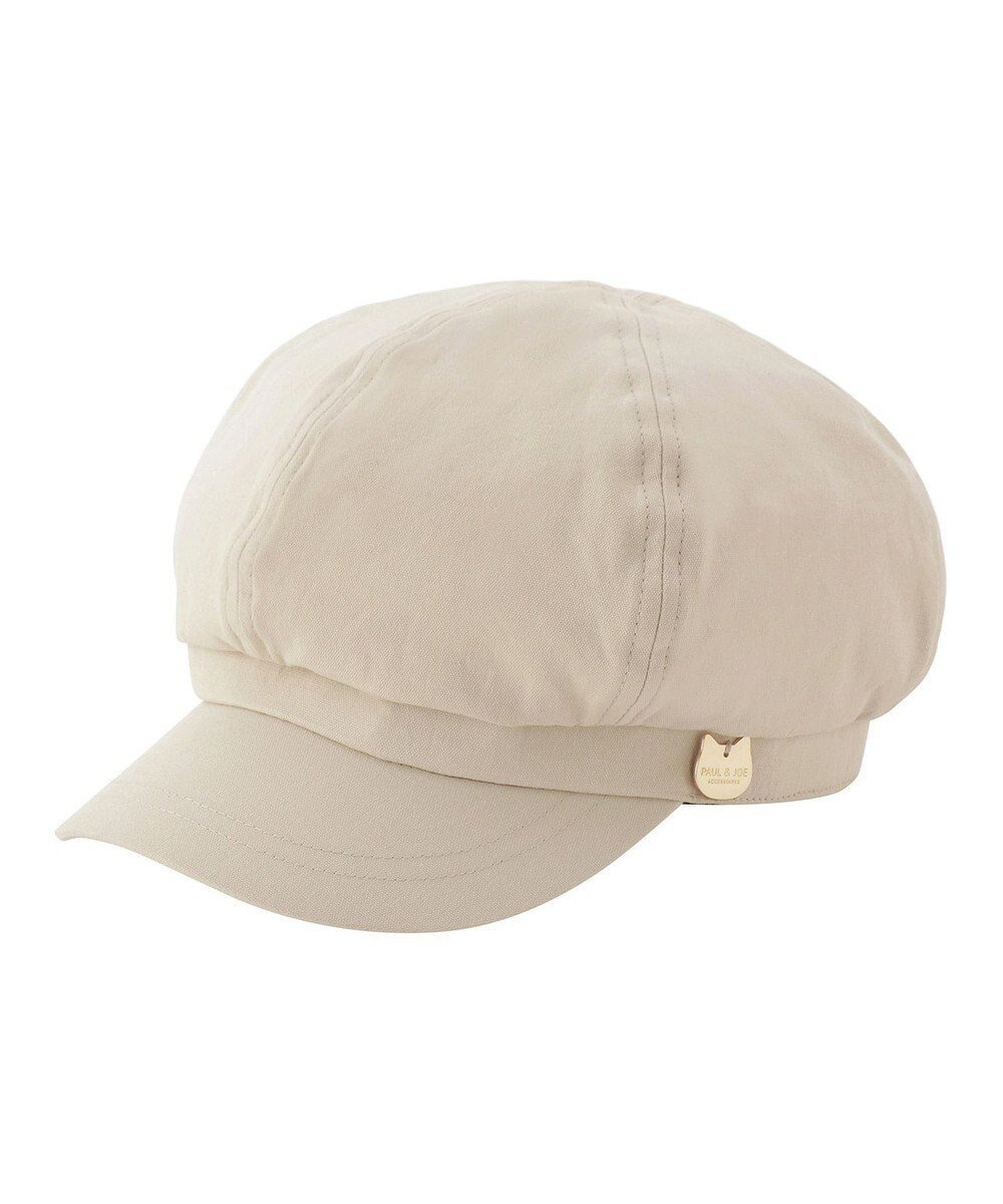 【ムーンバット/MOONBAT】のポール ジョー (PAUL JOE ACCESSOIRES) ロゴプレート 無地 キャスケット インテリア・キッズ・メンズ・レディースファッション・服の通販 founy(ファニー) ファッション Fashion レディースファッション Fashion for Women キャップ&ハット Hats & Caps キャスケット Casquette, Newsboy Cap クラウン Crown, Royal Motif シンプル Simple, Minimal チャーム Charm, Pendant プレート Plate, Dish ベーシック Basic, Essential モチーフ Motif, Design Theme 帽子 Hat, Headwear 無地 Plain, Solid Color 猫 Cat, Kitty ベージュ|ID: prp329100004470107 ipo3291000000034273852