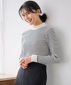 【エニィファム/any FAM】の【洗濯機可】ウォームニットフリルプルオーバー 人気、トレンドファッション・服の通販 founy(ファニー) ファッション Fashion レディースファッション Fashion for Women トップス・カットソー Cut & Sew Tops ニット Knit Tops & Sweaters カジュアルプルオーバー・ニットトップス Pullovers & Knit Tops / Casual Pullovers おすすめ Recommended / Our Picks インナー Innerwear セーター Sweater, Knitwear トレンド Trend, Trending Now フリル Frill, Ruffle A/W・秋冬 Autumn/Winter thumbnail ホワイト×ブラック|ID: prp329100004470189 ipo3291000000033513621
