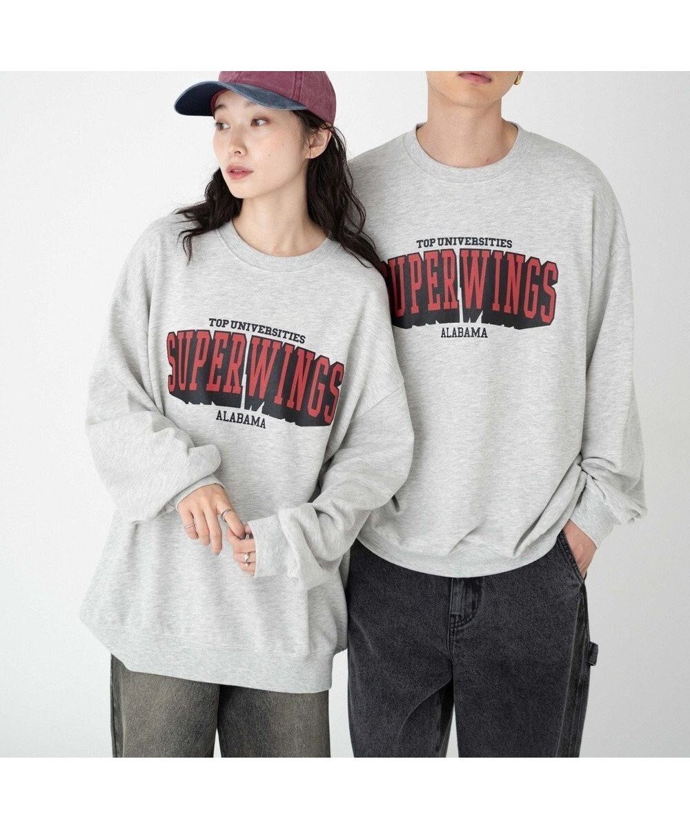 【ウィゴー/WEGO】の【ユニセックス着用ITEM/SMLサイズ展開】アソートグラフィックプルオーバー インテリア・キッズ・メンズ・レディースファッション・服の通販 founy(ファニー) 　ファッション　Fashion　レディースファッション　WOMEN　トップス・カットソー　Tops/Tshirt　パーカ　Sweats　プルオーバー　Pullover　スウェット　Sweat　イラスト　Illustration　インナー　Inner　春　Spring　秋　Autumn/Fall　カーゴパンツ　Cargo Pants　キャラクター　Character　今季　This Season　スウェット　Sweat　スマホ　Smartphone　スラックス　Slacks　デニム　Denim　定番　Standard　長袖　Long Sleeve　プリント　Print　ベーシック　Basic　メンズ　Mens　ワンポイント　One Point　冬　Winter　A/W・秋冬　Aw・Autumn/Winter・Fw・Fall-Winter　S/S・春夏　Ss・Spring/Summer　再入荷　Restock/Back In Stock/Re Arrival　プチプライス・低価格　Affordable　おすすめ　Recommend　夏　Summer　柄10|ID: prp329100004470254 ipo3291000000031892524