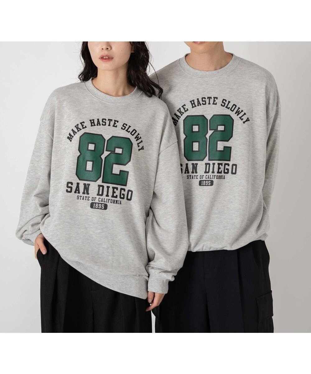 【ウィゴー/WEGO】の【ユニセックス着用ITEM/SMLサイズ展開】アソートグラフィックプルオーバー インテリア・キッズ・メンズ・レディースファッション・服の通販 founy(ファニー) 　ファッション　Fashion　レディースファッション　WOMEN　トップス・カットソー　Tops/Tshirt　パーカ　Sweats　プルオーバー　Pullover　スウェット　Sweat　イラスト　Illustration　インナー　Inner　春　Spring　秋　Autumn/Fall　カーゴパンツ　Cargo Pants　キャラクター　Character　今季　This Season　スウェット　Sweat　スマホ　Smartphone　スラックス　Slacks　デニム　Denim　定番　Standard　長袖　Long Sleeve　プリント　Print　ベーシック　Basic　メンズ　Mens　ワンポイント　One Point　冬　Winter　A/W・秋冬　Aw・Autumn/Winter・Fw・Fall-Winter　S/S・春夏　Ss・Spring/Summer　再入荷　Restock/Back In Stock/Re Arrival　プチプライス・低価格　Affordable　おすすめ　Recommend　夏　Summer　柄24|ID: prp329100004470254 ipo3291000000031892553