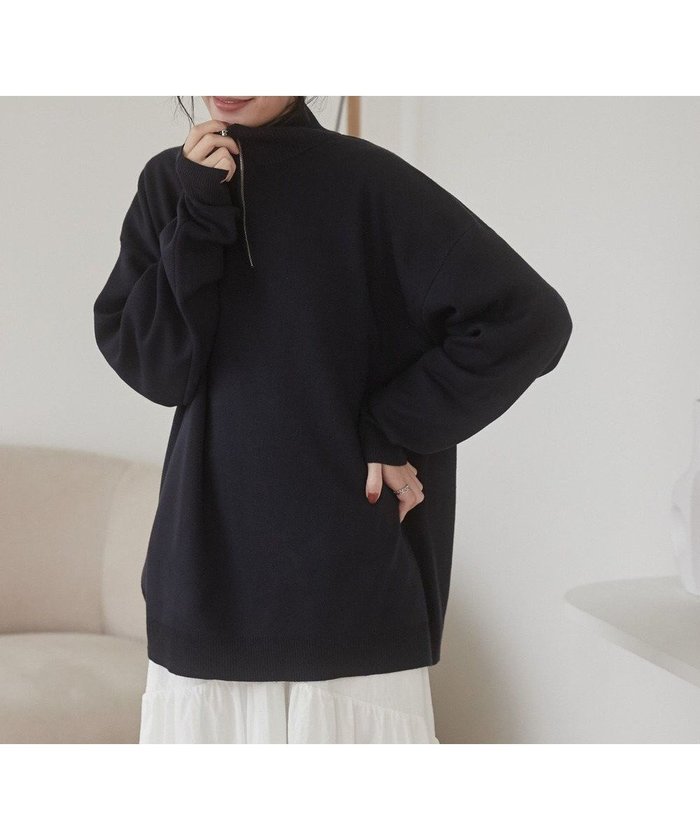 【ウィゴー/WEGO】の【ユニセックス着用ITEM】ミラノリブハーフジッププルオーバー インテリア・キッズ・メンズ・レディースファッション・服の通販 founy(ファニー) https://founy.com/ ファッション Fashion レディースファッション WOMEN トップス・カットソー Tops/Tshirt ニット Knit Tops プルオーバー Pullover 秋 Autumn/Fall カーゴパンツ Cargo Pants スマホ Smartphone スラックス Slacks セーター Sweater デニム Denim ハーフ Half ベーシック Basic リラックス Relax ワイド Wide 冬 Winter A/W・秋冬 Aw・Autumn/Winter・Fw・Fall-Winter 再入荷 Restock/Back In Stock/Re Arrival おすすめ Recommend |ID: prp329100004470284 ipo3291000000031892659
