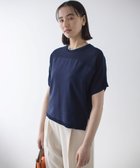 【組曲/KUMIKYOKU】の【WEB限定】メッシュ切り替えドルマン ニット 人気、トレンドファッション・服の通販 founy(ファニー) ファッション Fashion レディースファッション Fashion for Women トップス・カットソー Cut & Sew Tops ニット Knit Tops & Sweaters 春 Spring ストレッチ Stretch, Stretchy Fabric スリット Slit, Slit Detail セーター Sweater, Knitwear メッシュ Mesh, Net Fabric S/S・春夏 SS, Spring/Summer, Warm Season 夏 Summer thumbnail ネイビー系|ID: prp329100004470472 ipo3291000000033596384