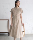 【組曲/KUMIKYOKU】の【WEB限定】シアーボイルワンピース 人気、トレンドファッション・服の通販 founy(ファニー) ファッション Fashion レディースファッション Fashion for Women ワンピース Dresses 春 Spring 切替 Switching, Contrast Panel シアー Sheer, See-Through フィット Fit, Slim Fit ペチコート Petticoat, Underskirt モチーフ Motif, Design Theme S/S・春夏 SS, Spring/Summer, Warm Season 夏 Summer エレガント 上品 Elegant thumbnail ベージュ系|ID: prp329100004470484 ipo3291000000033512769