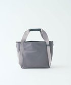【ミヤビヤ/MIYABIYA】のLAQUOH【撥水加工】ミニマルナイロン 2WAYトート(S) 人気、トレンドファッション・服の通販 founy(ファニー) ファッション Fashion レディースファッション Fashion for Women バッグ Bags タンブラー Tumbler, Travel Mug パターン Pattern, Design Print ブライト Bright, Shiny プリント Print, Printed Pattern ポケット Pocket, Pocket Detail thumbnail グレー|ID: prp329100004470508 ipo3291000000033665915