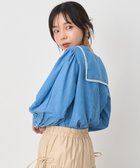 【アースミュージックアンドエコロジー/earth music&ecology】のセーラーカラーブラウス Medium Indigo|ID: prp329100004470512 ipo3291000000031834760