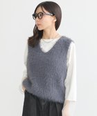 【アースミュージックアンドエコロジー/earth music&ecology】のシャギーベスト Light Gray|ID: prp329100004470514 ipo3291000000032506807