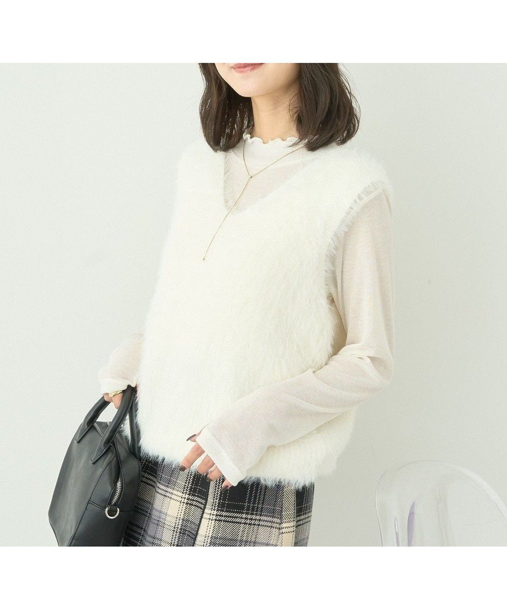【アースミュージックアンドエコロジー/earth music&ecology】のシャギーベスト 人気、トレンドファッション・服の通販 founy(ファニー) 　ファッション　Fashion　レディースファッション　Ladies' Fashion Online　アウター　Coat Outerwear　トップス・カットソー　Tops/Tshirt　ベスト/ジレ　Gilets/Vests　おすすめ　Recommend　カットソー　Cut And Sew　トレンド　Trend　ベスト　Vest　ポケット　Pocket　今季　This Season　A/W・秋冬　Aw・Autumn/Winter・Fw・Fall-Winter　 other-1|ID: prp329100004470514 ipo3291000000032604258