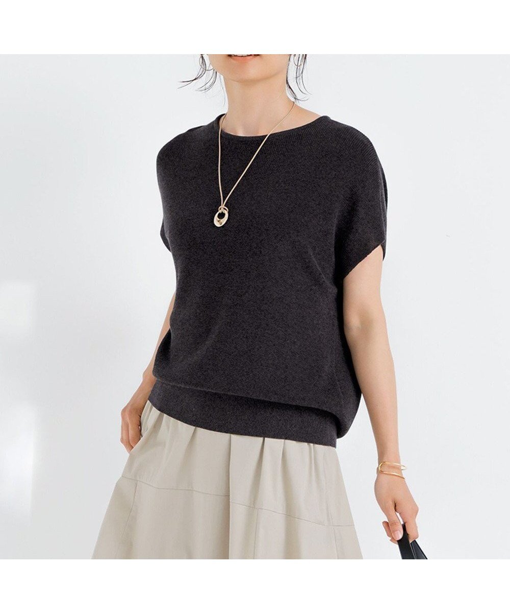 【23区/NIJYUSANKU】の【洗える】コットンアセテート オーバーサイズ ニット インテリア・キッズ・メンズ・レディースファッション・服の通販 founy(ファニー) ファッション Fashion レディースファッション Fashion for Women トップス・カットソー Cut & Sew Tops ニット Knit Tops & Sweaters インド Indian Textile 春 Spring 洗える Machine Washable 畦 Ribbed Knit セーター Sweater, Knitwear 定番 Standard, Basic Item 人気 Popular, Best Seller フェミニン Feminine, Girly ボトム Bottoms, Lower Wear ラウンド Round, Round Neck ラベンダー Lavender S/S・春夏 SS, Spring/Summer, Warm Season 夏 Summer 2025年 2025 2025春夏・S/S Spring/Summer 2025 SS25 スレート|ID: prp329100004470533 ipo3291000000035635020