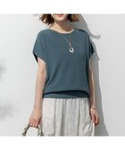 【23区/NIJYUSANKU】の【洗える】コットンアセテート オーバーサイズ ニット ダークグリーン|ID:prp329100004470533