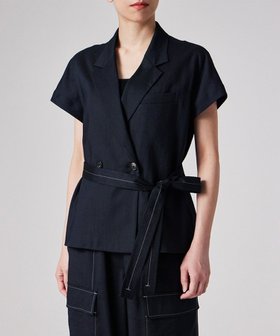 【ポール スミス/Paul Smith】のレーヨンリネン フレンチスリーブ ジャケット 人気、トレンドファッション・服の通販 founy(ファニー) ファッション Fashion レディースファッション WOMEN アウター Coat Outerwear ジャケット Jackets テーラードジャケット Tailored Jackets おすすめ Recommend インナー Inner ジャケット Jacket スリーブ Sleeve タンク Tank ダブル Double ドレープ Drape フレンチ French リネン Linen ワイド Wide 夏 Summer 春 Spring S/S・春夏 Ss・Spring/Summer |ID:prp329100004470552