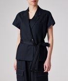 【ポール スミス/Paul Smith】のレーヨンリネン フレンチスリーブ ジャケット ネイビー|ID: prp329100004470552 ipo3291000000031855273