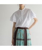 【組曲/KUMIKYOKU】のコットンレーヨンシャーティング ブラウス 人気、トレンドファッション・服の通販 founy(ファニー) ファッション Fashion レディースファッション Fashion for Women トップス・カットソー Cut & Sew Tops シャツ・ブラウス・オフィスカジュアル Elegant Blouses & Button-Ups エレガント 上品 Elegant 春 Spring コンパクト Compact, Small Size フリル Frill, Ruffle ブロード Broadcloth, Fine Cotton S/S・春夏 SS, Spring/Summer, Warm Season おすすめ Recommended / Our Picks 夏 Summer thumbnail アイボリー系|ID: prp329100004470585 ipo3291000000033713667
