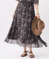 【自由区/JIYU-KU】の【セットアップ対応・洗える】ボタニカルフラワープリントティアード スカート 人気、トレンドファッション・服の通販 founy(ファニー) ファッション Fashion レディースファッション WOMEN セットアップ Setup スカート Skirt スカート Skirt ティアードスカート Tiered Skirts おすすめ Recommend ギャザー Gather シフォン Chiffon シルク Silk シンプル Simple セットアップ Set Up ティアードスカート Tiered Skirt ボタニカル Botanical モチーフ Motif エレガント 上品 Elegant 夏 Summer 春 Spring S/S・春夏 Ss・Spring/Summer 洗える Washable |ID:prp329100004470625